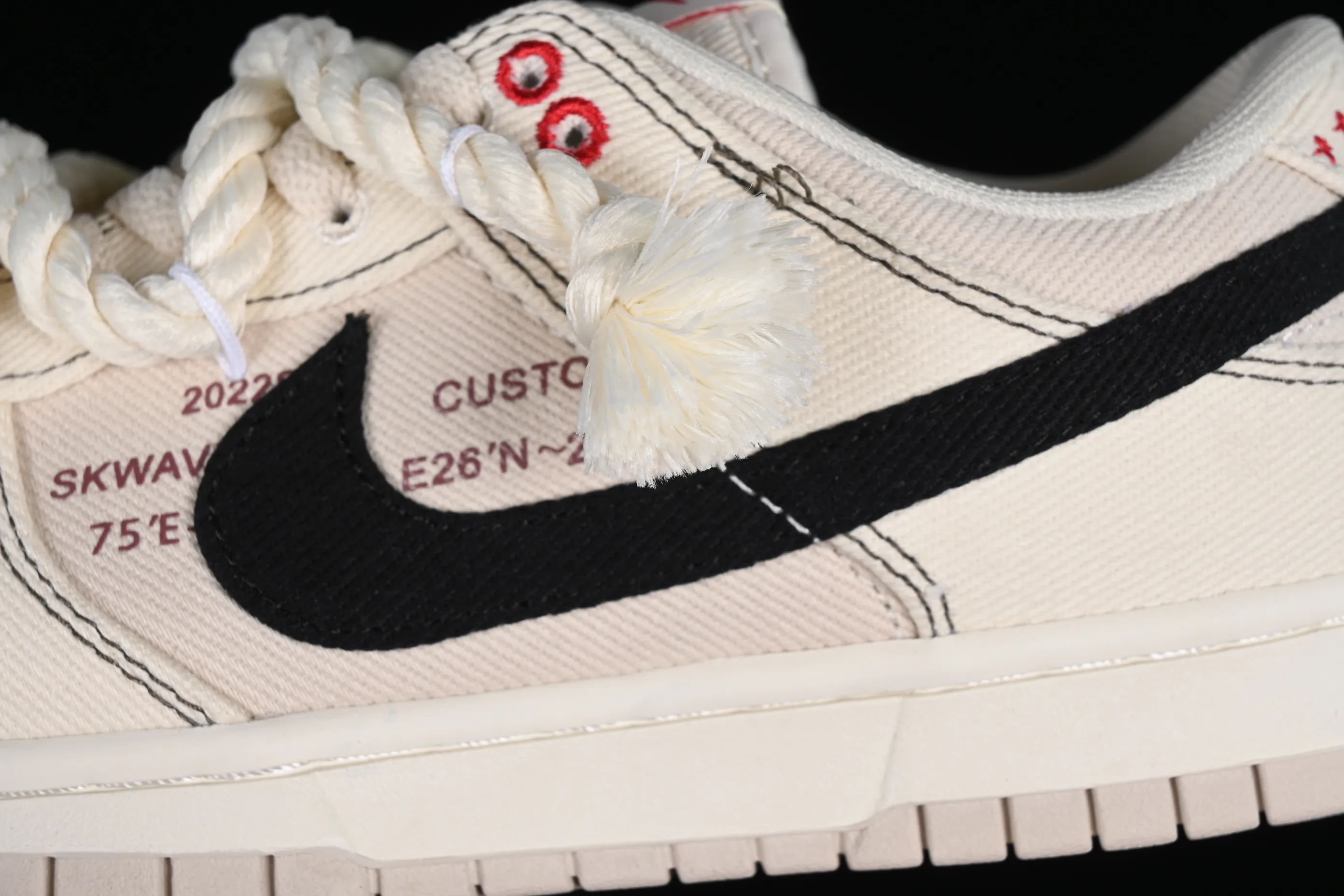 All categories Nk SB Dunk series Nk SB Dunk Low low-top sneakers J version Nk Dunk Low Retro "Light Orewood Brown" Bugs Bunny off-white SB low-top casual sneakers DV0834-100